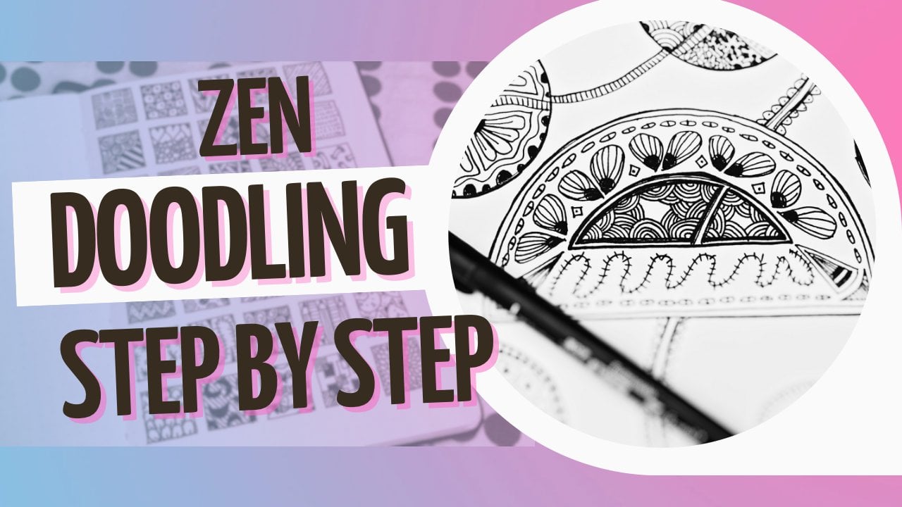 Introduction to the Zentangle Drawing Method w/ art-therapist Ann