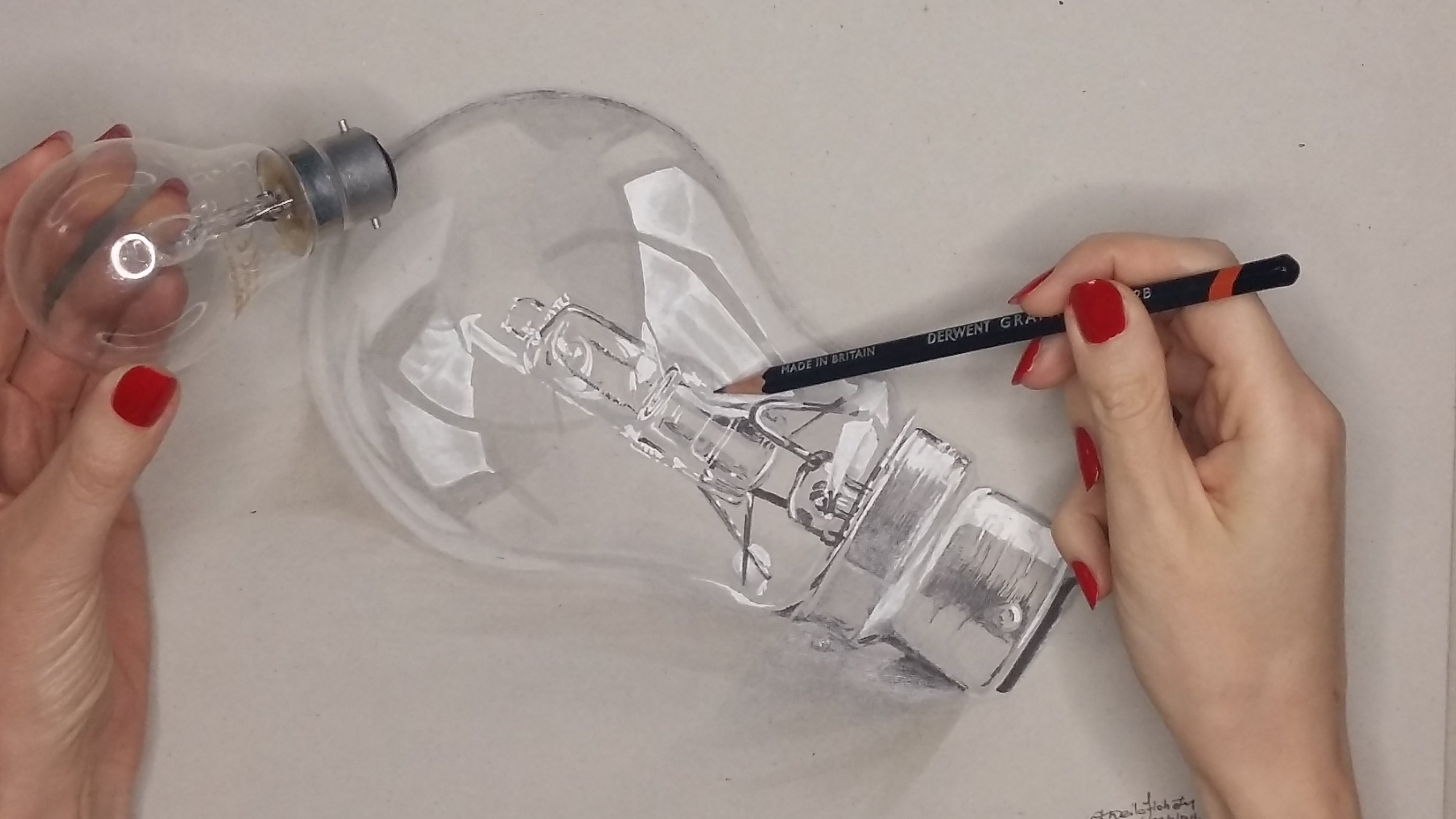 How To Use White Charcoal Pencils & Create Magic With Them