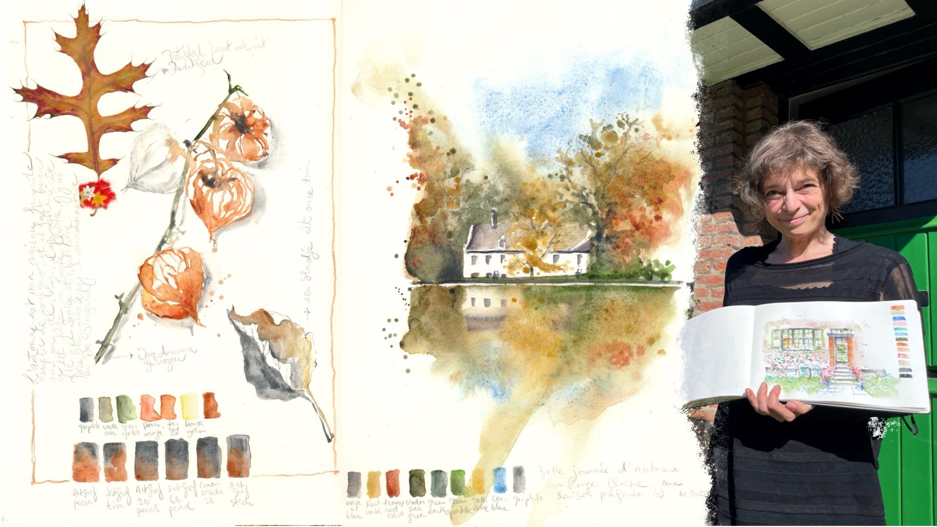 Watercolor Sketchbook Journaling : Different Ways of Sketching and  Collecting Souvenirs, Barbara Luel