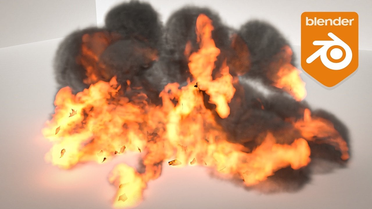 Fire effect test (Stick Nodes Animation) 