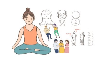 Drawing People in Commissioned Illustration Project S1 - Simple Gesture