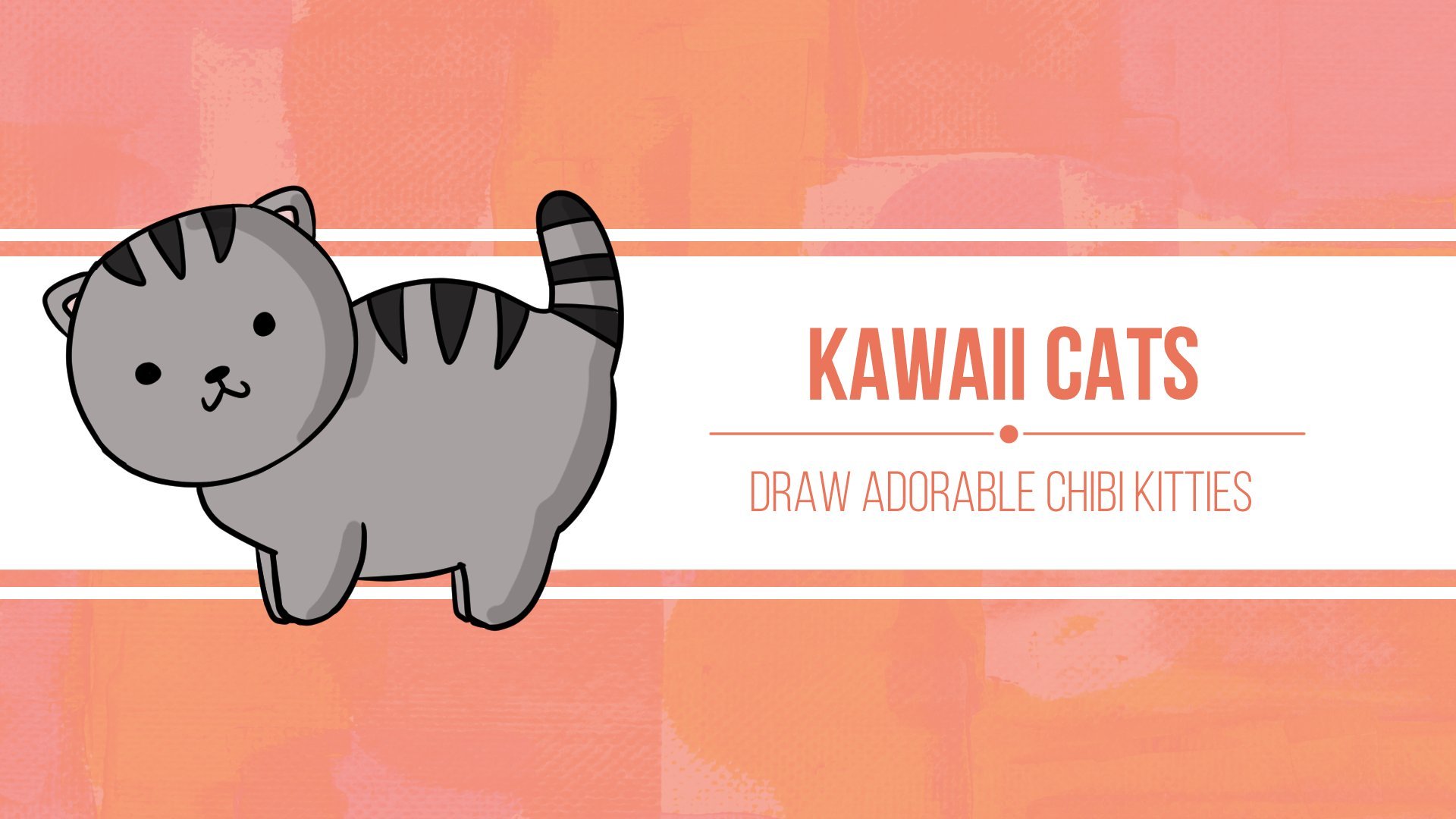 Cat Kawaii Chibi | Poster