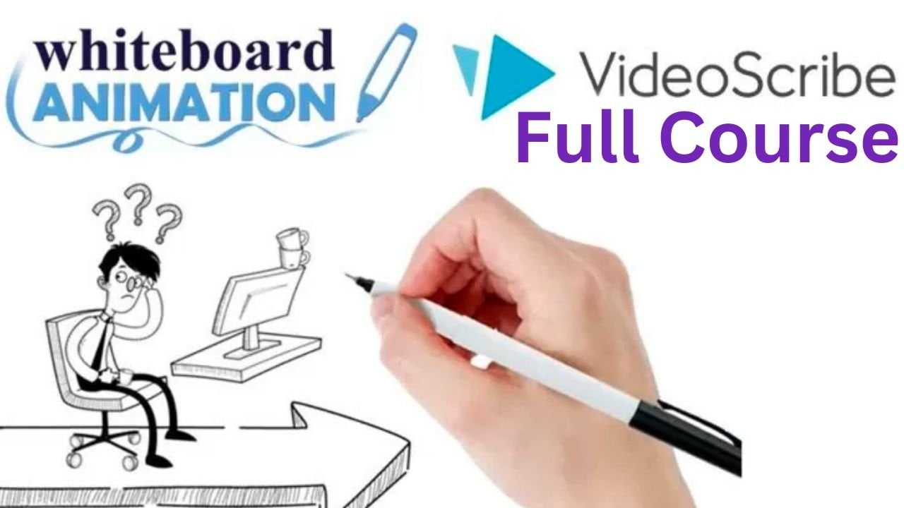 Image to Hand Drawing Video Converter and Whiteboard Animated Video Maker