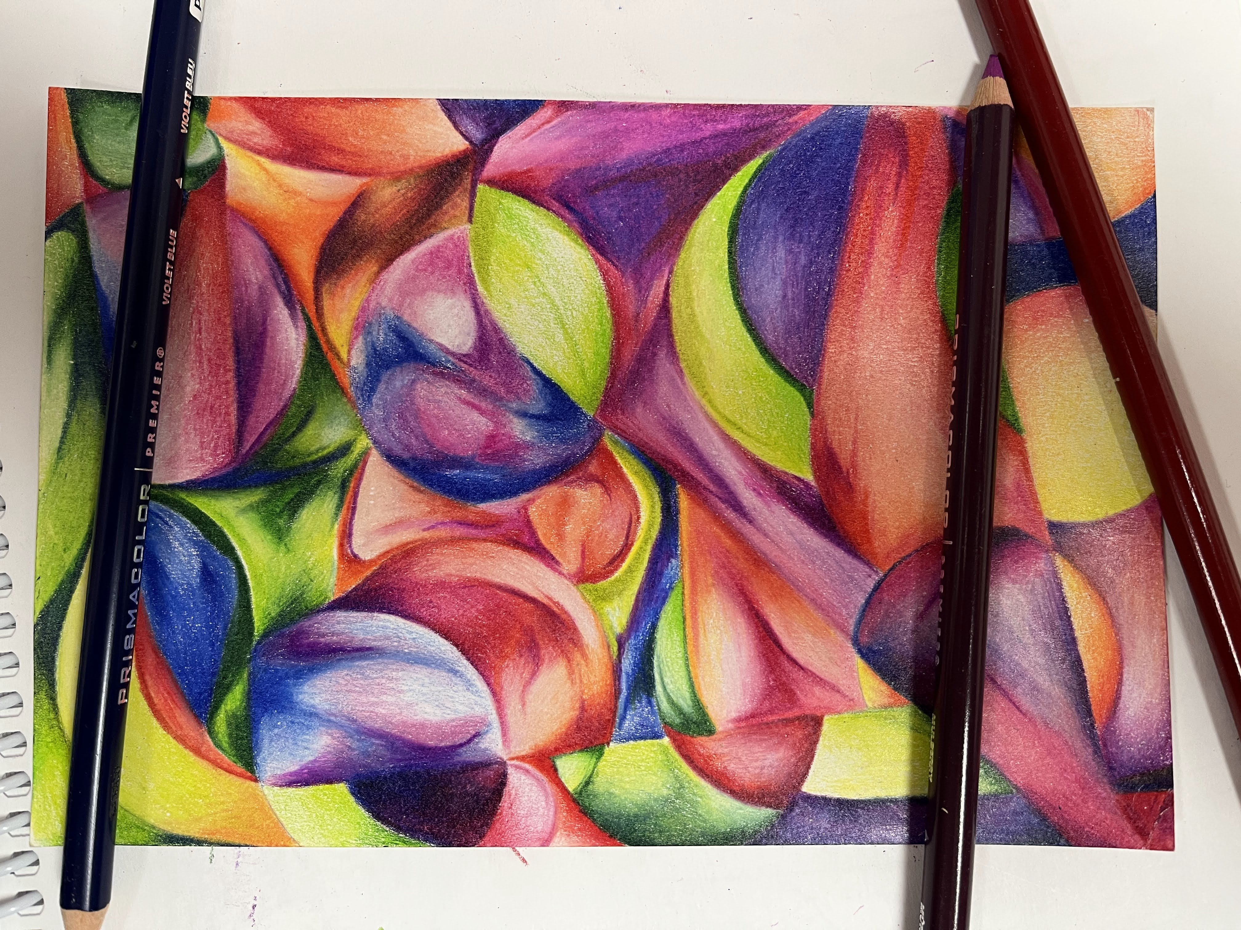 A Peek In My Sketchbook: Adding Color With Colored Pencils