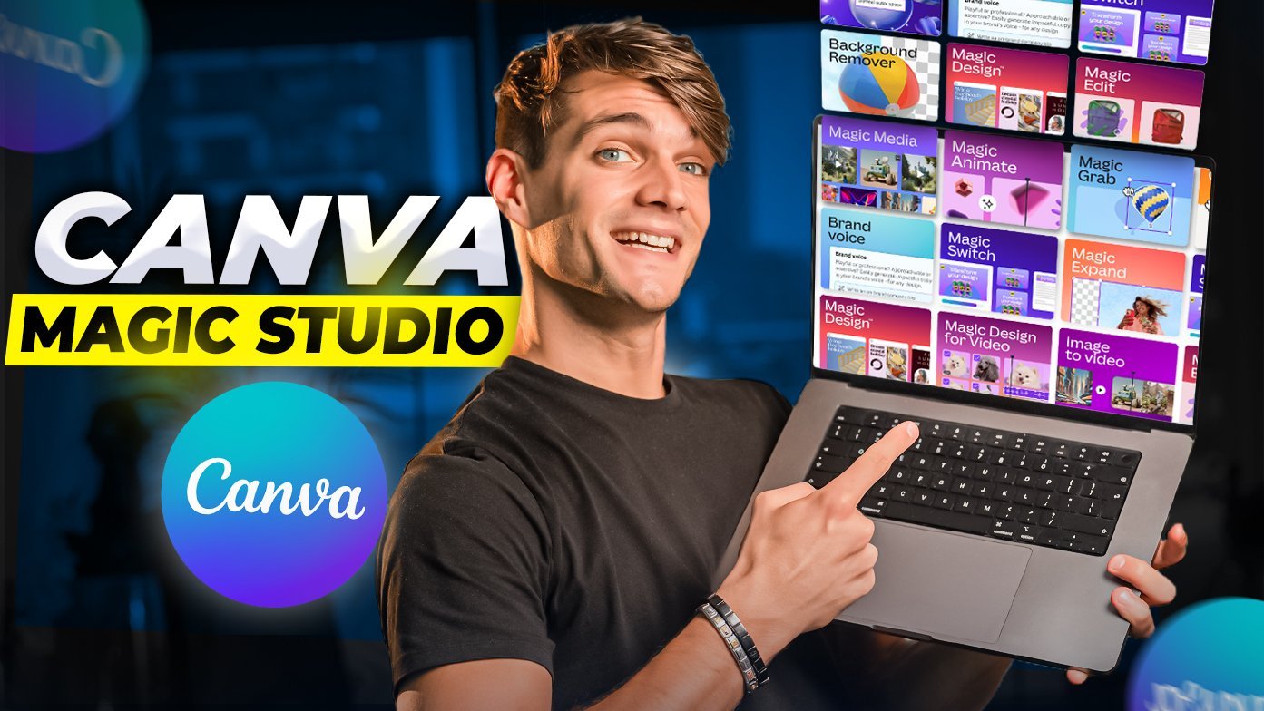 Canva Magic Studio: Complete Guide for Stunning Designs, Videos, Presentations with Canva AI