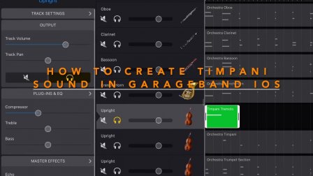 Garageband ipad harpsichord sound box