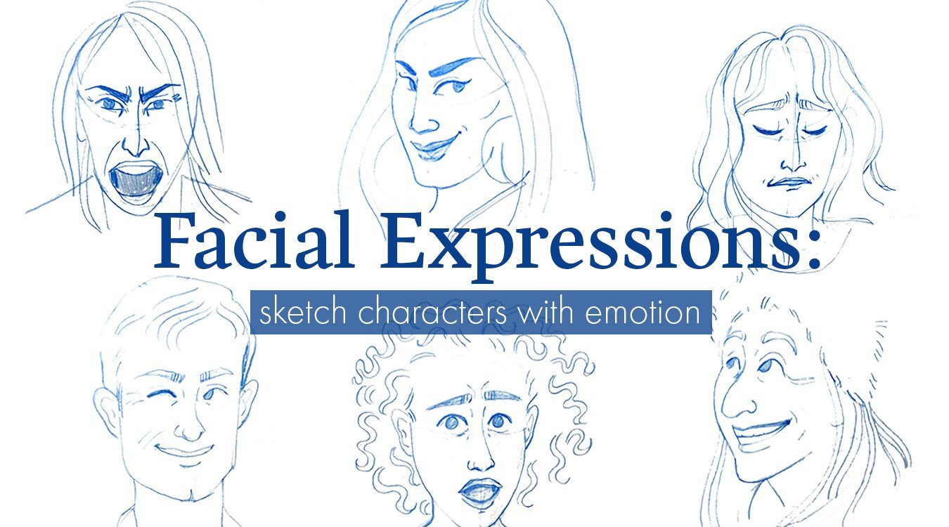 facial expressions and emotions drawing