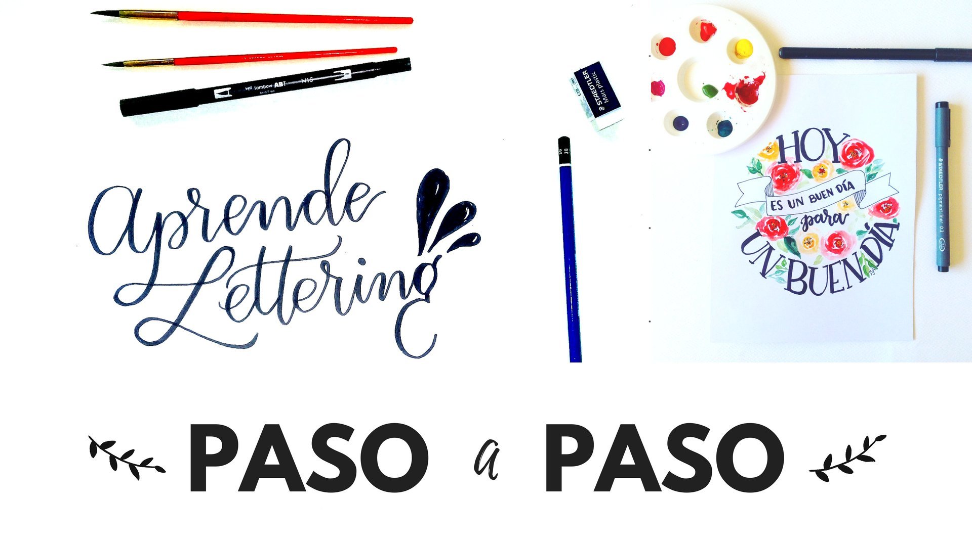 LETTERING PASO A PASO