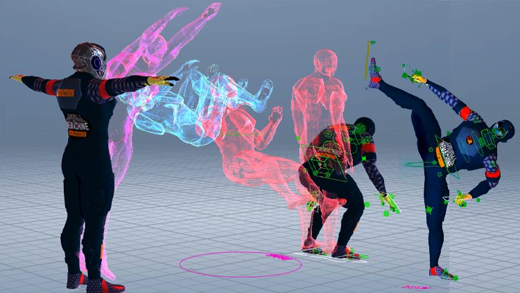 Character Animations - Auto Rig Pose to Pose Animations | Edward