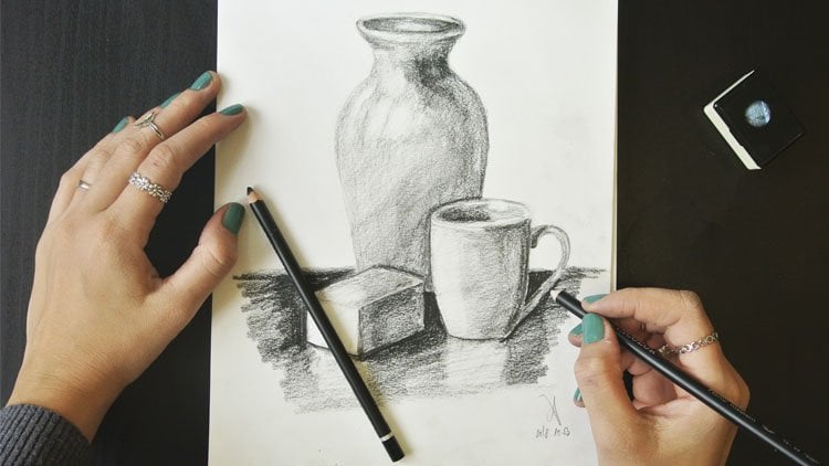 Sketching and Pencil Shading Classes for Intermediates (Online