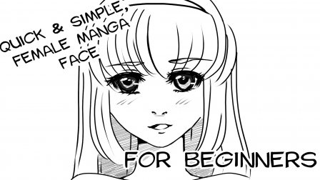 How To Draw And Simple Shade A Basic Male Manga Face Smolbiin