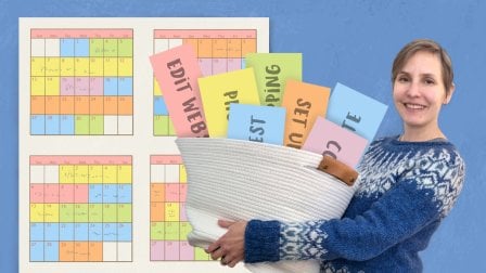 Goal Setting & Time Management: Crafting a Visual Calendar for Maximum Productivity