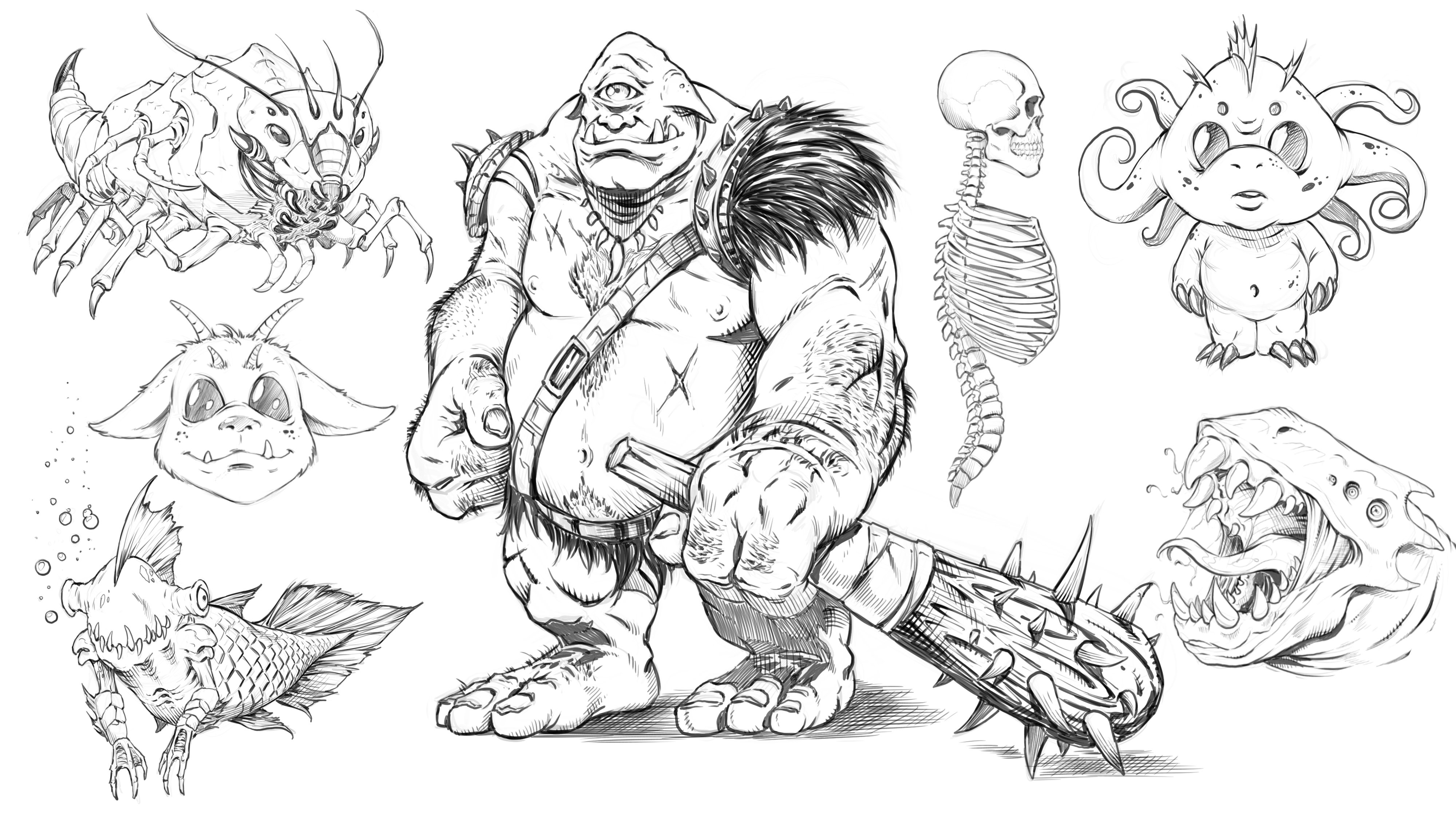 how to draw world of warcraft characters step by step