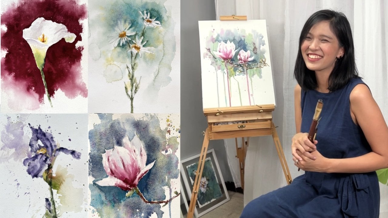 Creative Abstract Watercolor: The beginner's guide to expressive