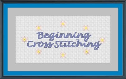 Beginner Cross stitch tutorial How to start with a Cross Stitching