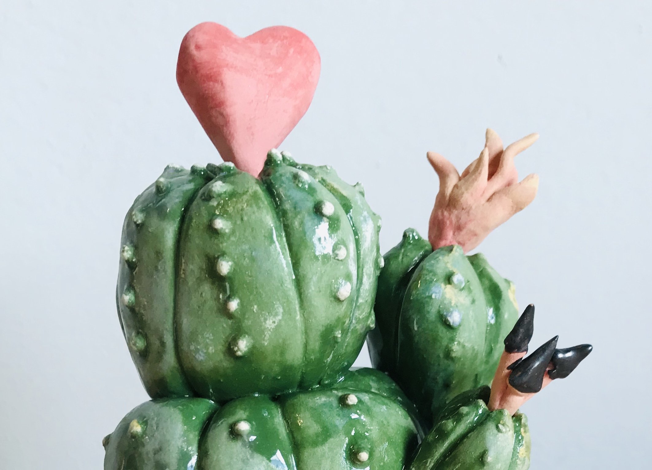 Une fleur de cactus qui s'épanouit une fois l'an et qui dure juste