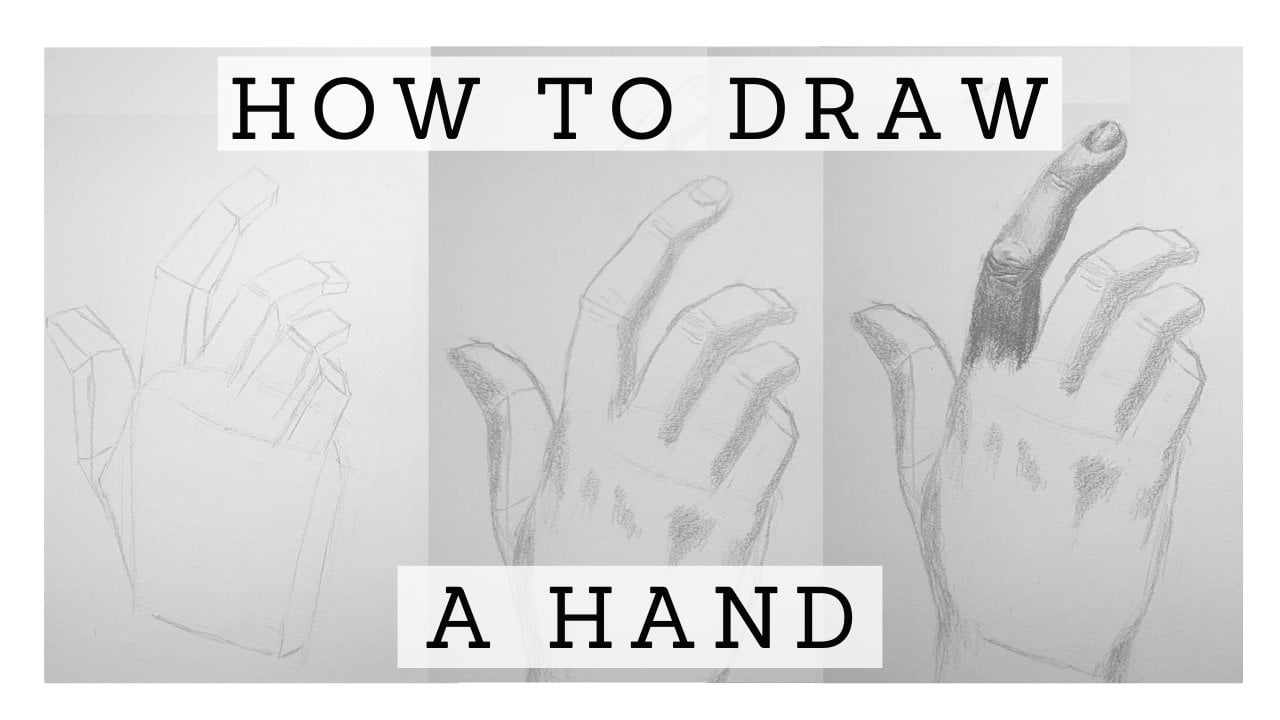 Learn How To Draw Hands Using Three Simple Shapes | China Jordan ...