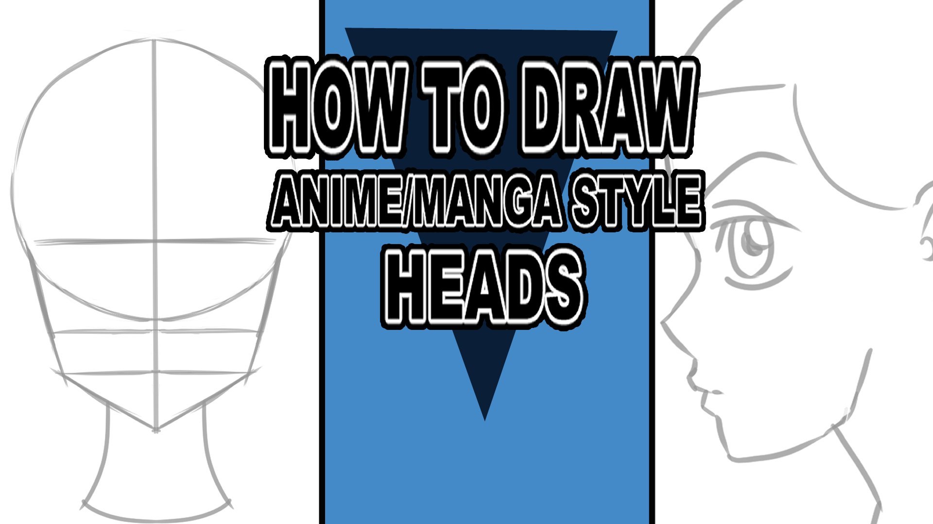 How to Draw Female Anime Hair in Pencil: Bangs, Pigtails and Ponytails