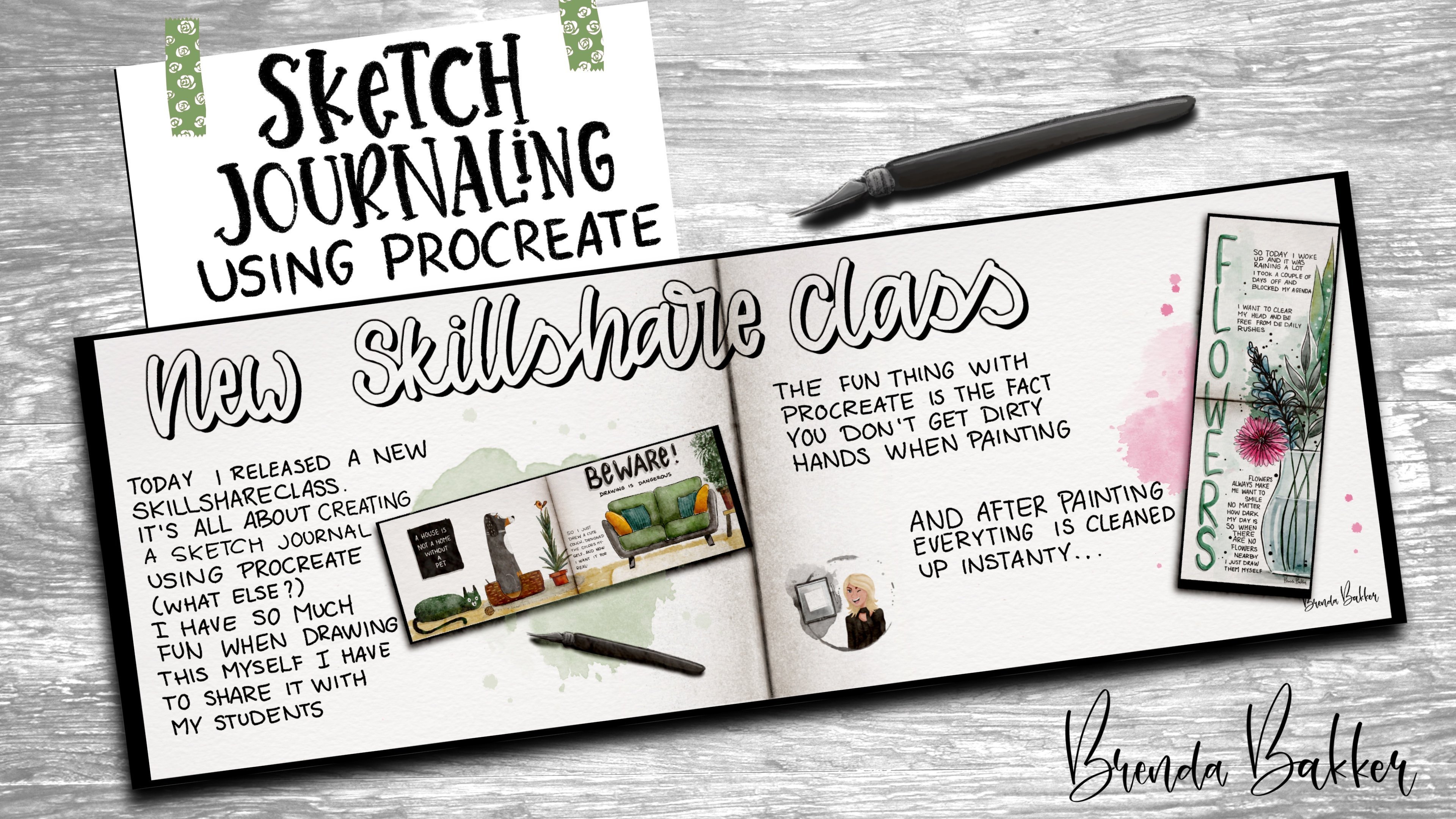 Large Journal for drawing Cover with personalized patch | Artist kit for  sketch drawing