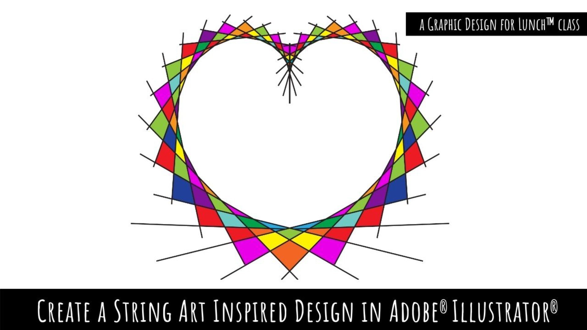 String-Art inspirierte Designs in Adobe Illustrator – Ein Kurs von