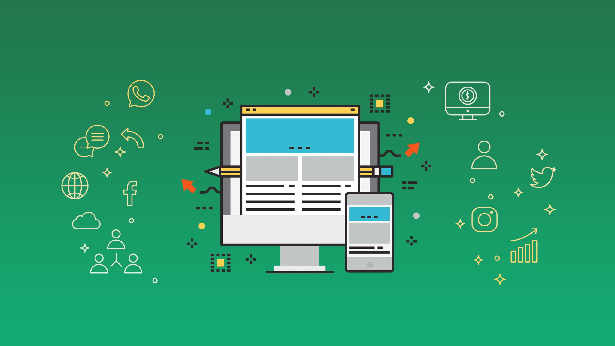 skillshare course, Web Design course, Web Development course ,
