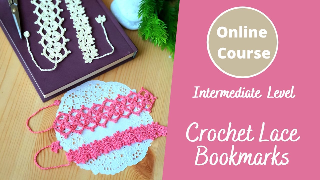 Cómo tejer marcadores de página crochet