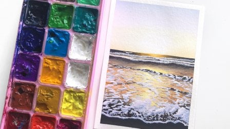 Beginners Guide to Gouache: Learning Control of Water, Blending, Layering & More