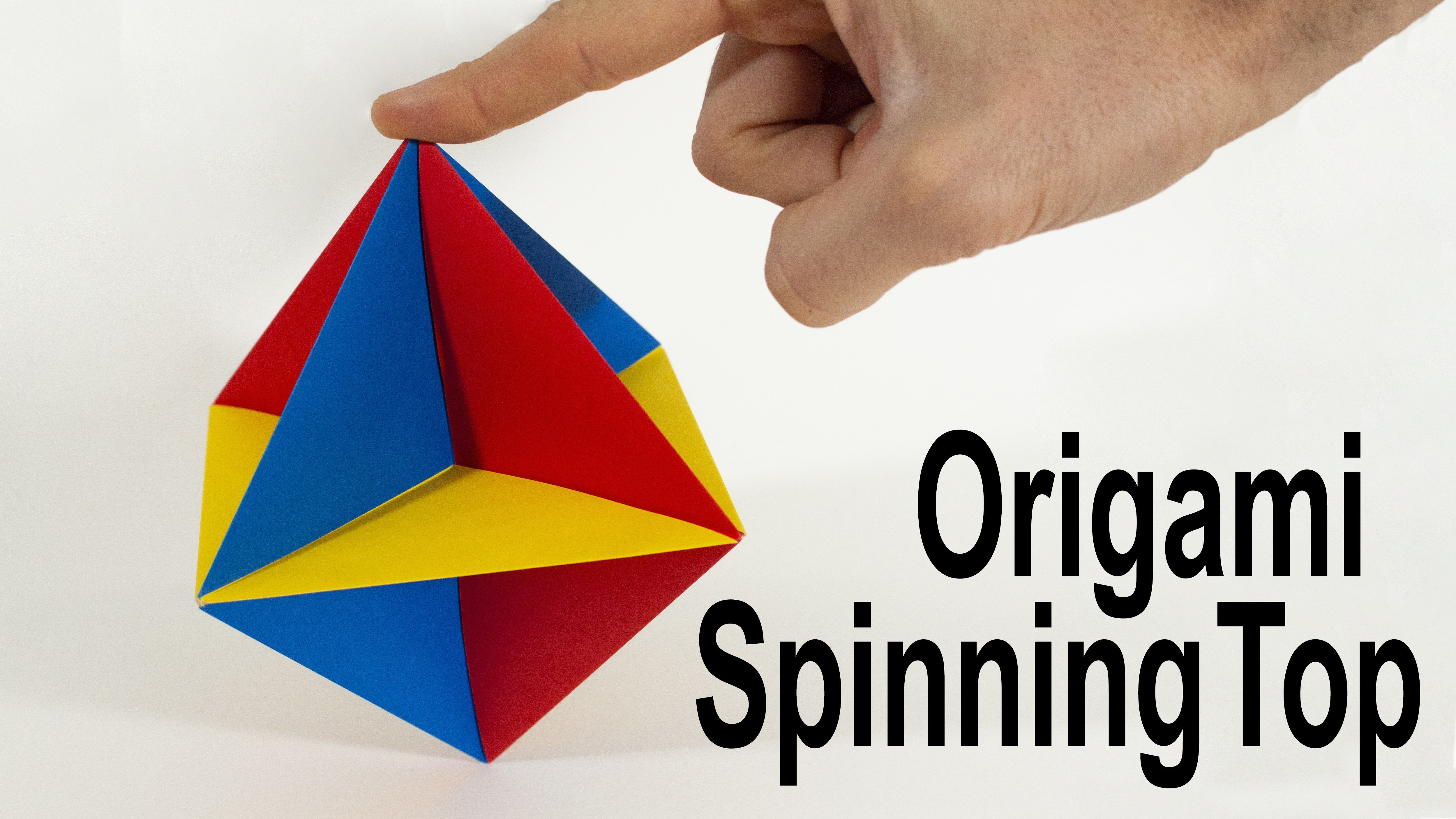 Origami Simple Modular Spinning Top Lesson Kevin Hutson Skillshare