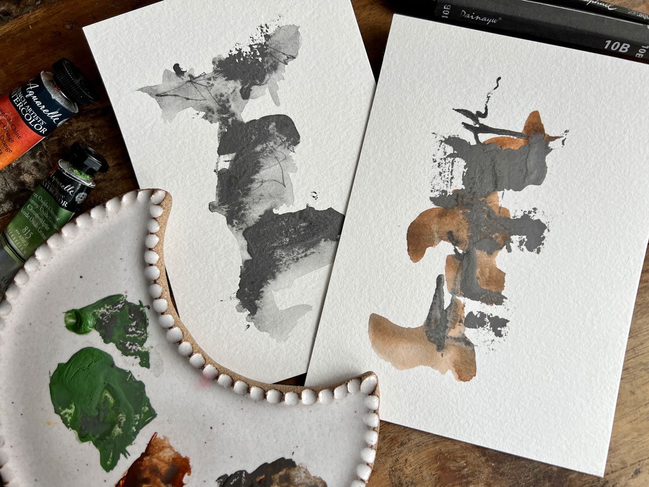 Graphite Watercolor - Making Your Own Graphite Watercolors from Graphite  Powder And Pigments, DENISE LOVE