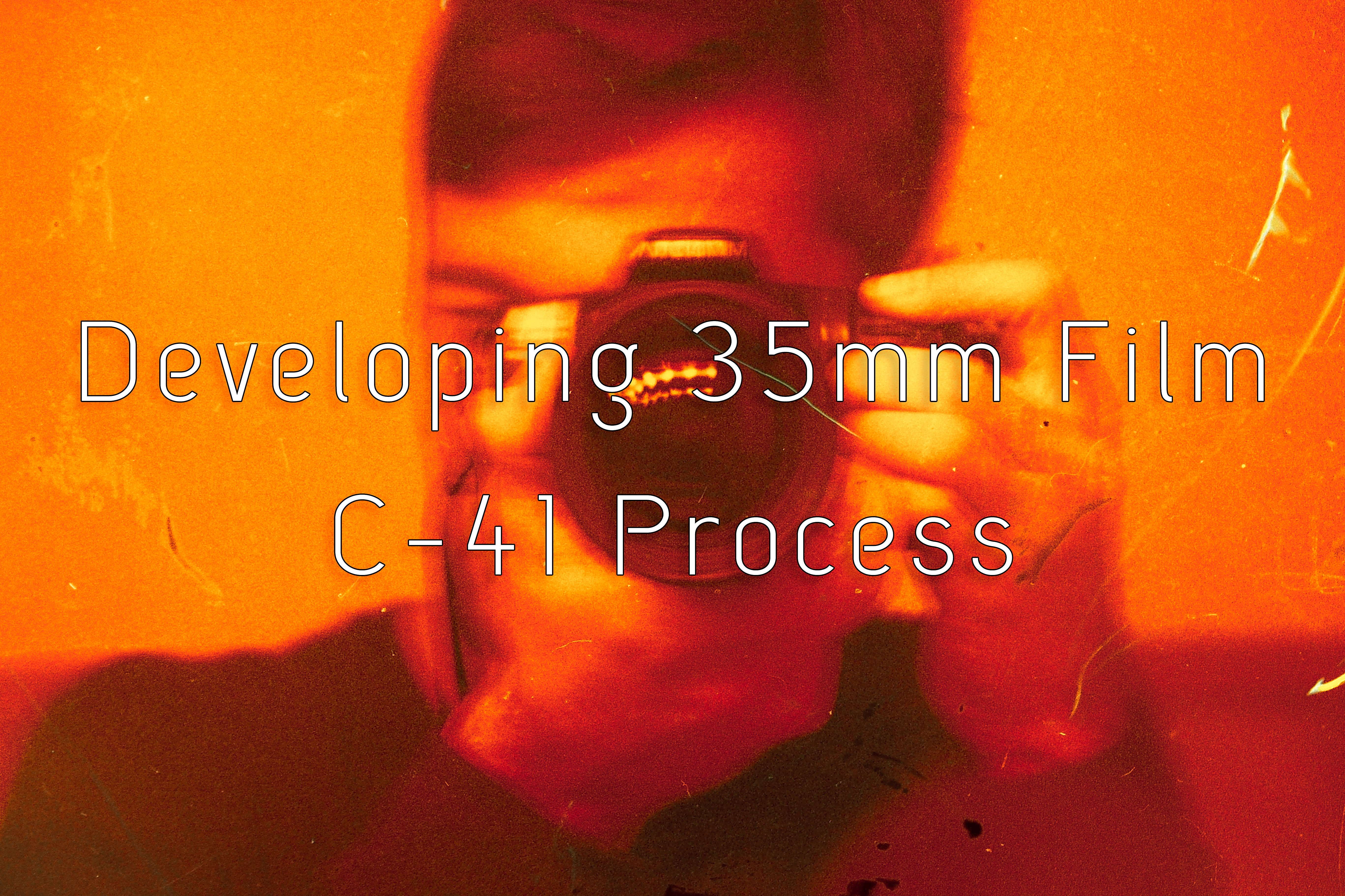 How to Develop 35mm Film at HOME using the C41 Process (no darkroom