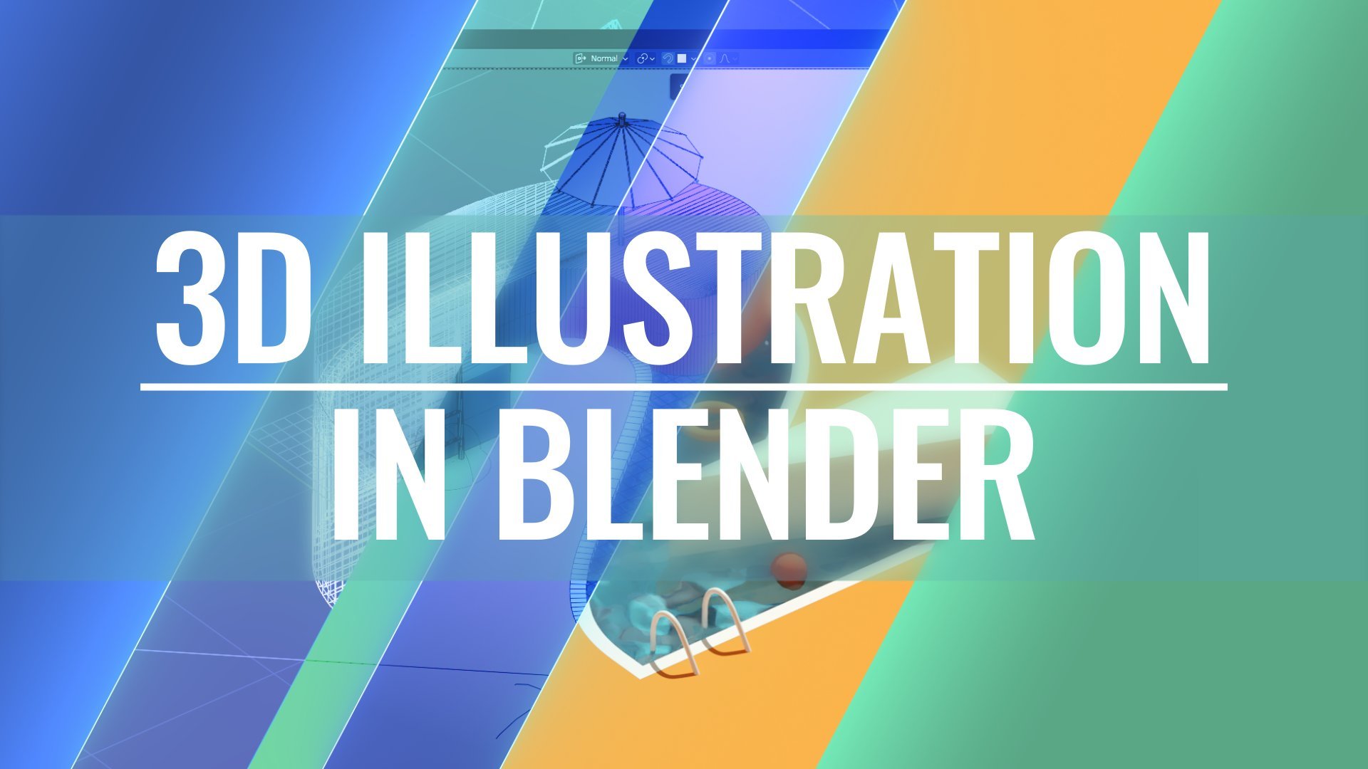 CLASS101+  Create Cute 3D Illustration with Blender