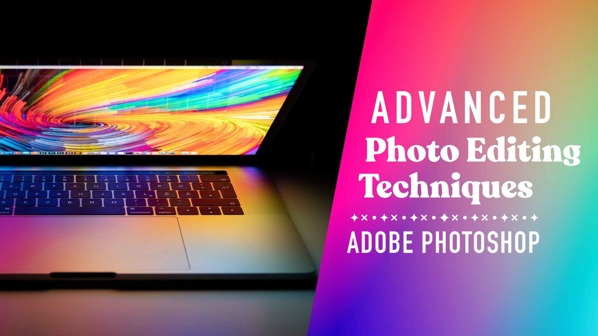 Learn how to work with the MacBook Pro Touch Bar in Photoshop.