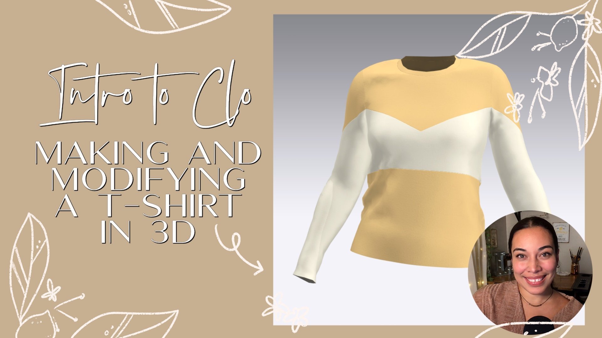 Intro to Clo 3D - Garment Pattern Making in 3D, LemonLeePatternMaking