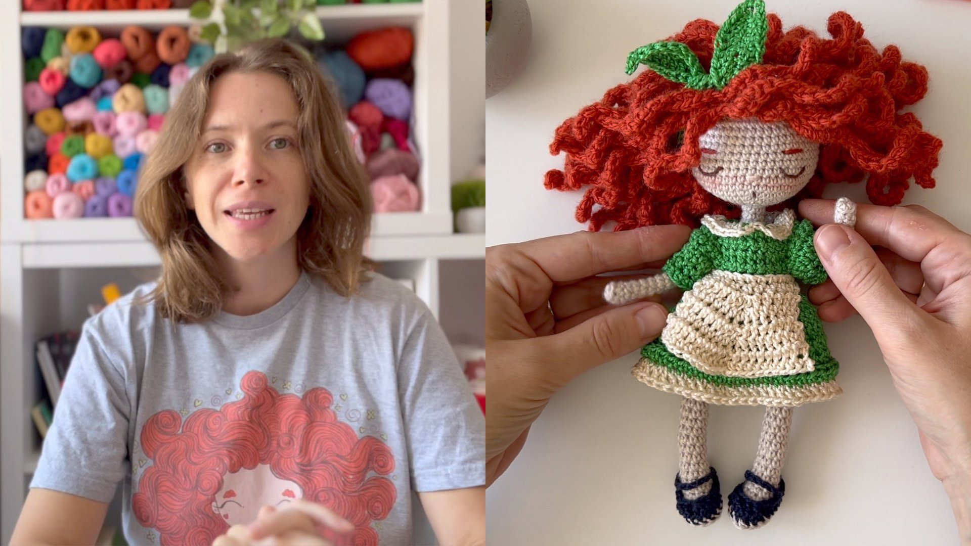 Create Your Unique Doll: Play With Colors and Stitches