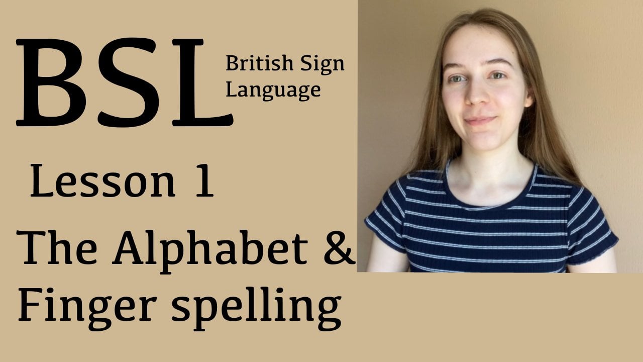 british sign language alphabet