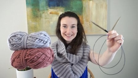 Basics of Brioche: How to Knit an Infinity Scarf