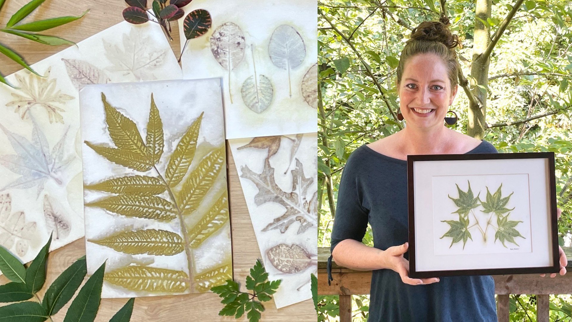 Different ways of Leaf Printing, Leaf Printing Technique, DIY Leaf  Printing