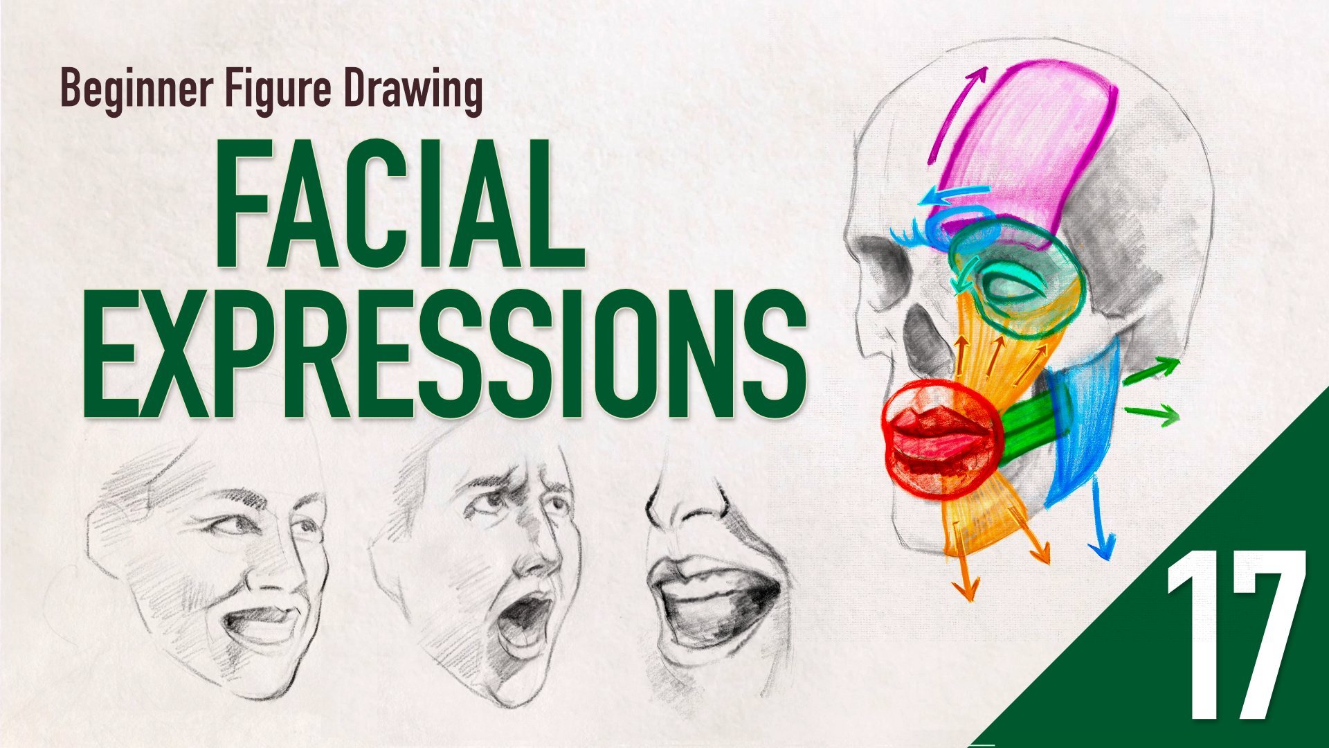 Beginner Figure Drawing - Facial Expressions | JW Learning | Skillshare