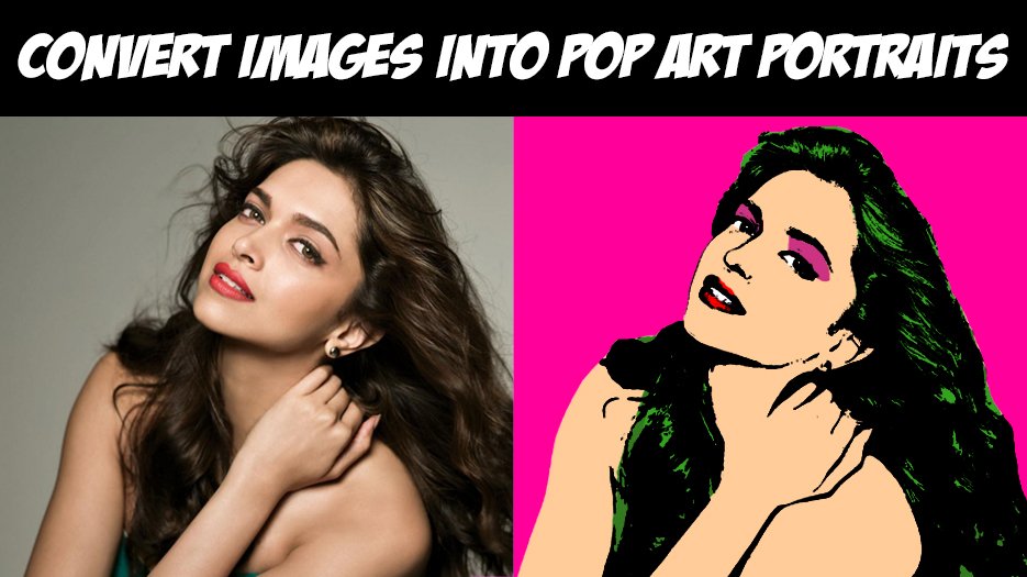 The Series Convert Photos to Pop Art Krittika Mittal