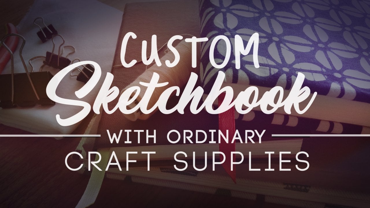 A Cool Way to Customize Your Sketchbook - Cloth Paper Scissors