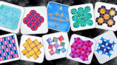 10 Days of Drawing Square Tiles: Another Geometric