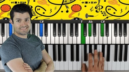 What are the 3 main kinds of Online keyboard lessons?