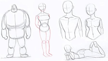 Human Anatomy Drawing : Figure Drawing Sport and Dance Styles