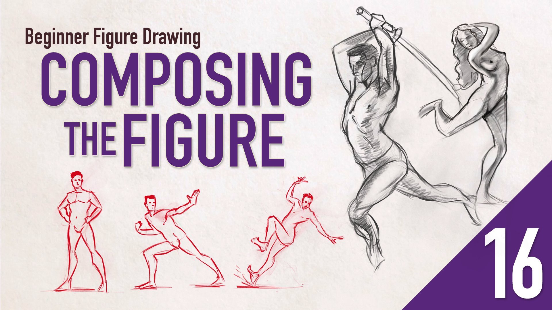 Beginner Figure Drawing - Composing the Figure, JW Learning