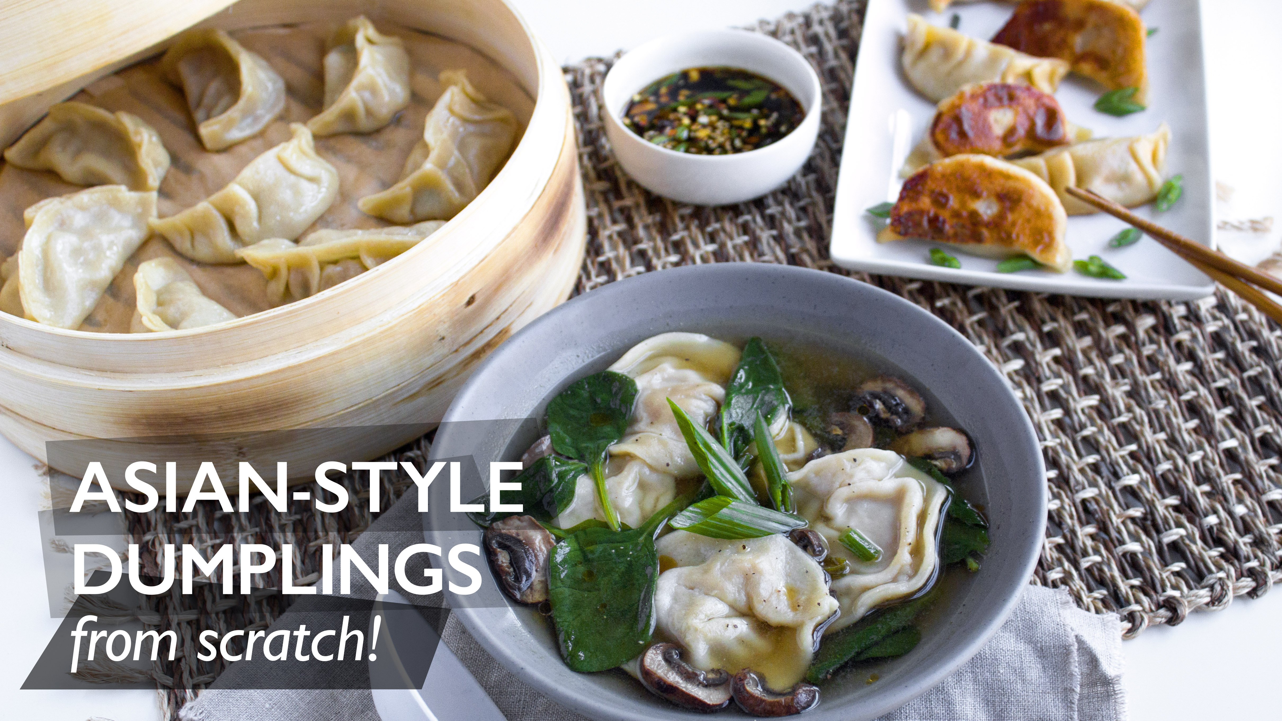 How To Make AsianStyle Dumplings From Scratch! Joscelyn Abreu