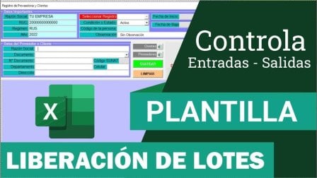 Excel VBA: Crea tu Sistema de Control de Lotes e Inventarios