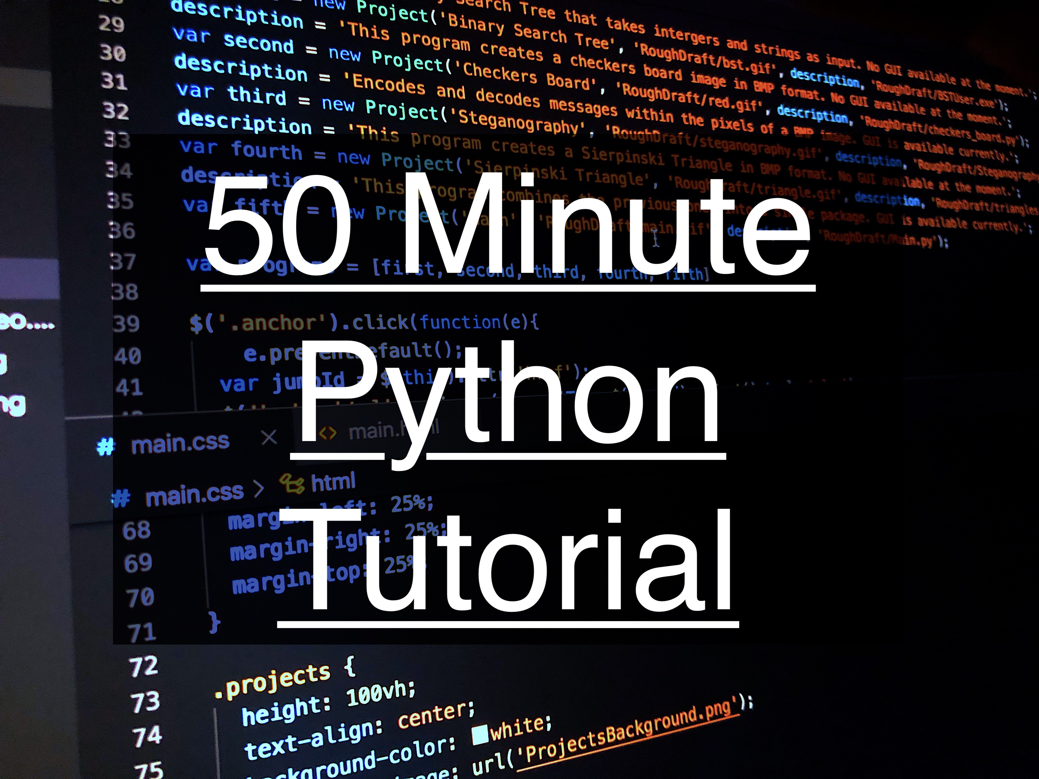 Python Programming: A 50 minute course | Rafael Díaz | Skillshare