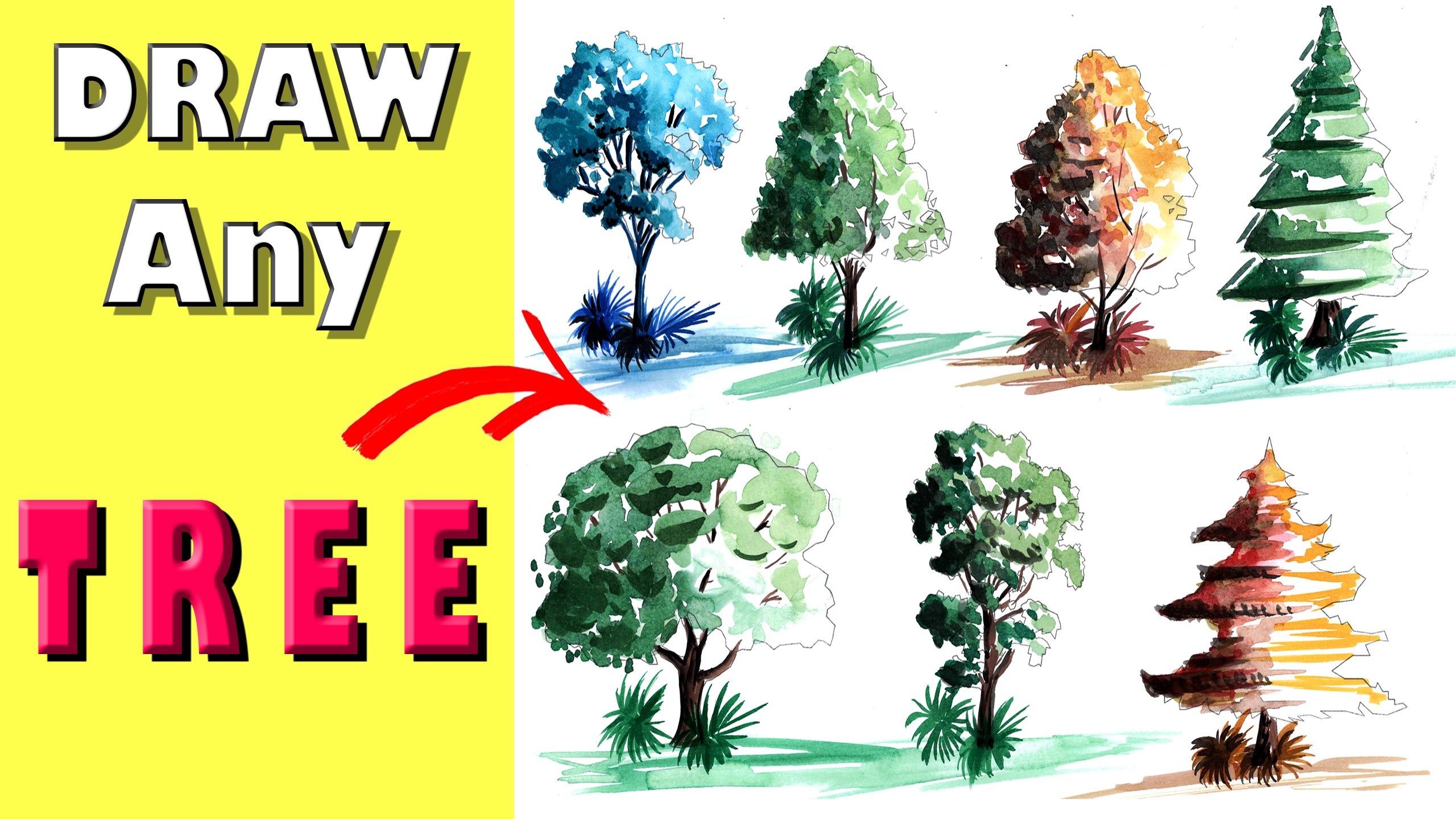 how-to-use-water-color-step-by-step-sherif-el-malky-skillshare