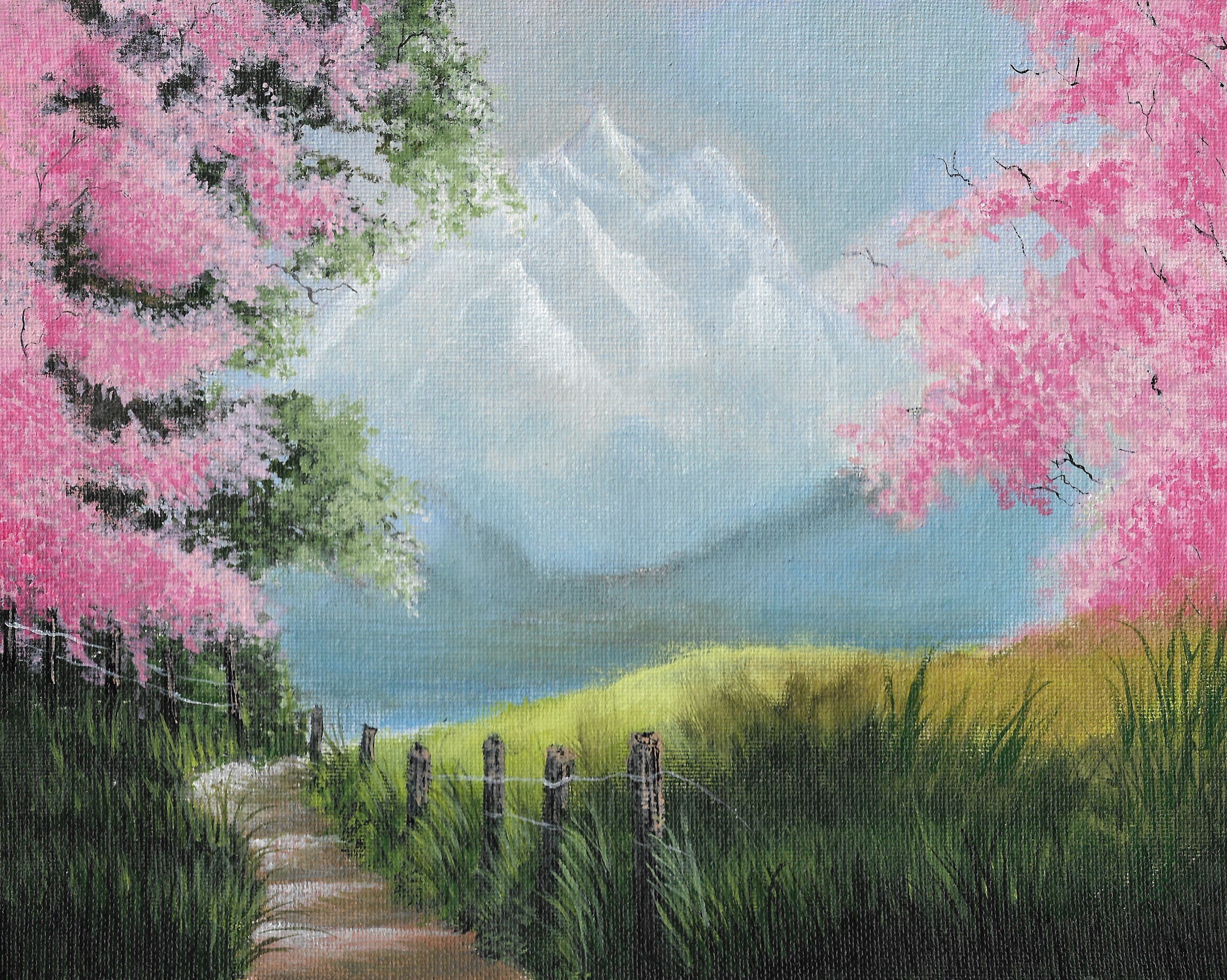 Acrylic Painting for beginners Beautiful Landscapes Simple Easy