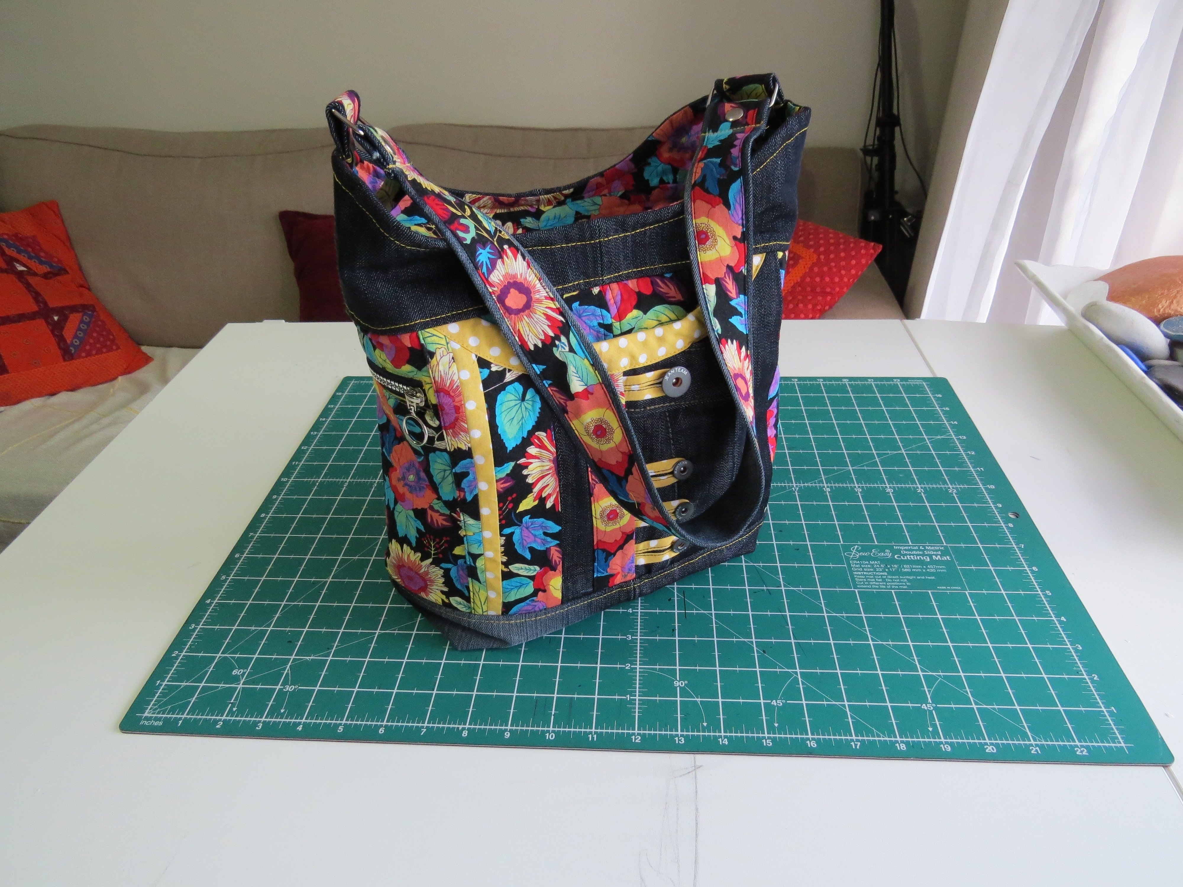 Lorine Card Zipper Bag PDF Sewing Pattern, Small Bag Pattern